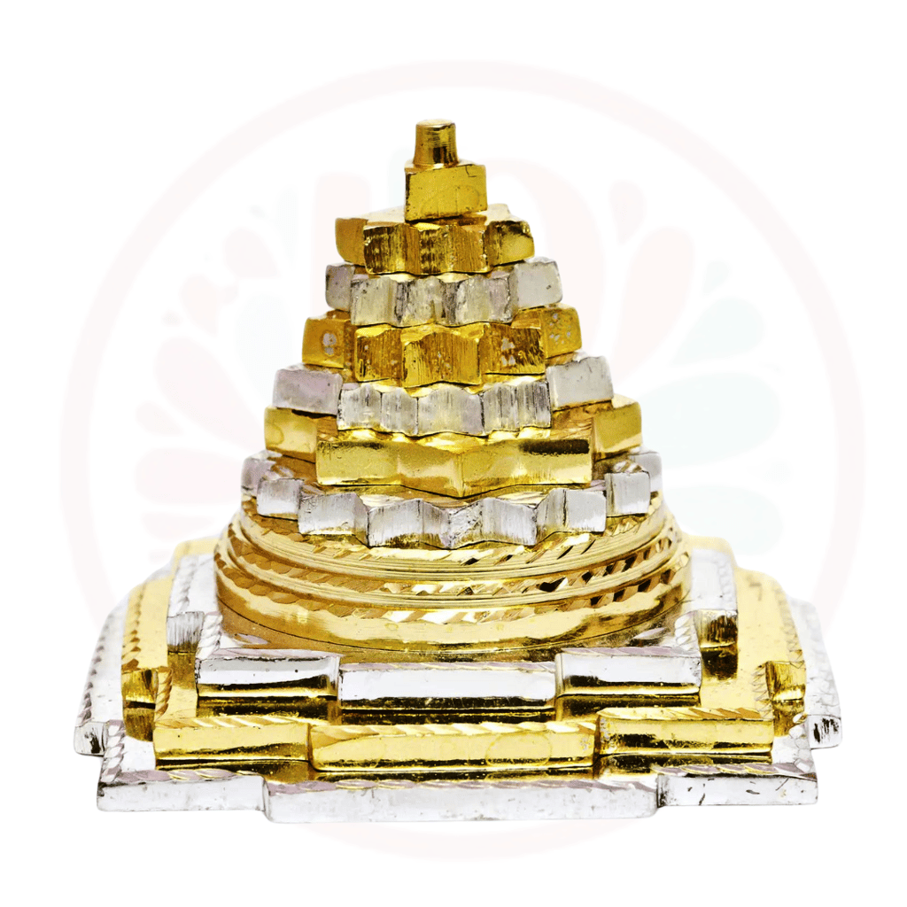 The image displays Shri yantras crafted by Prajjwal International Company Aligarh