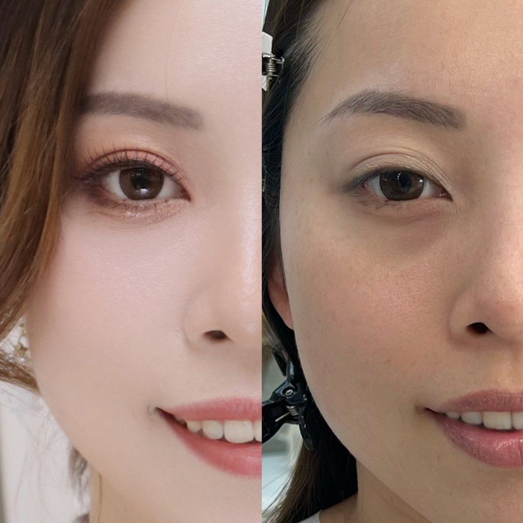 香港婚禮新娘化妝師-眼型調整