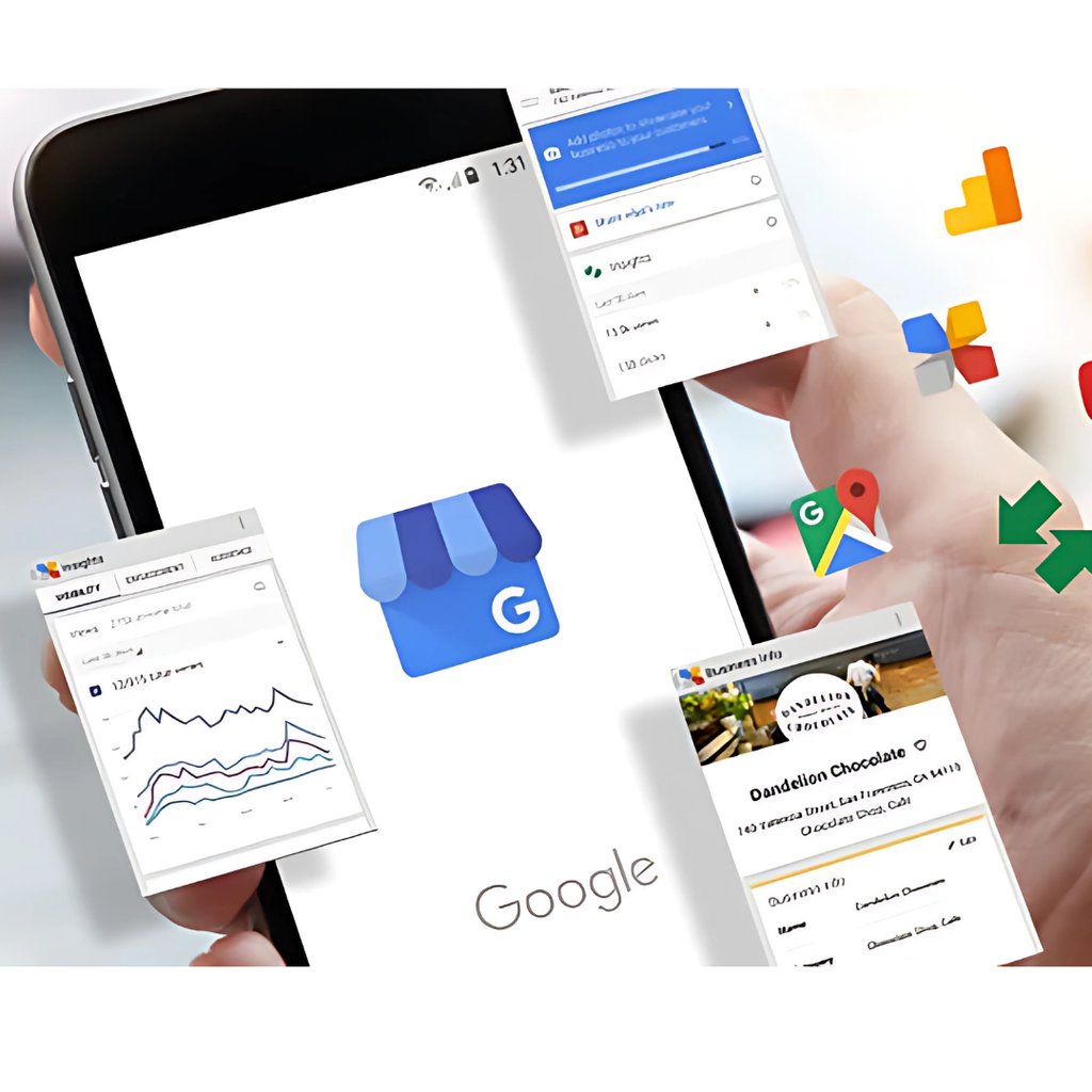 Gestor de Google meu negócio orgânico, tour virtual e seo para sites
