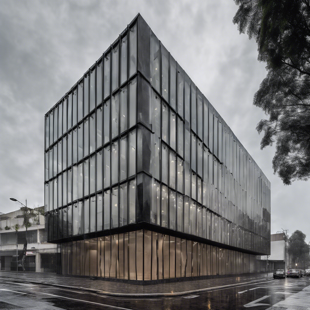 gray concrete building covered trees