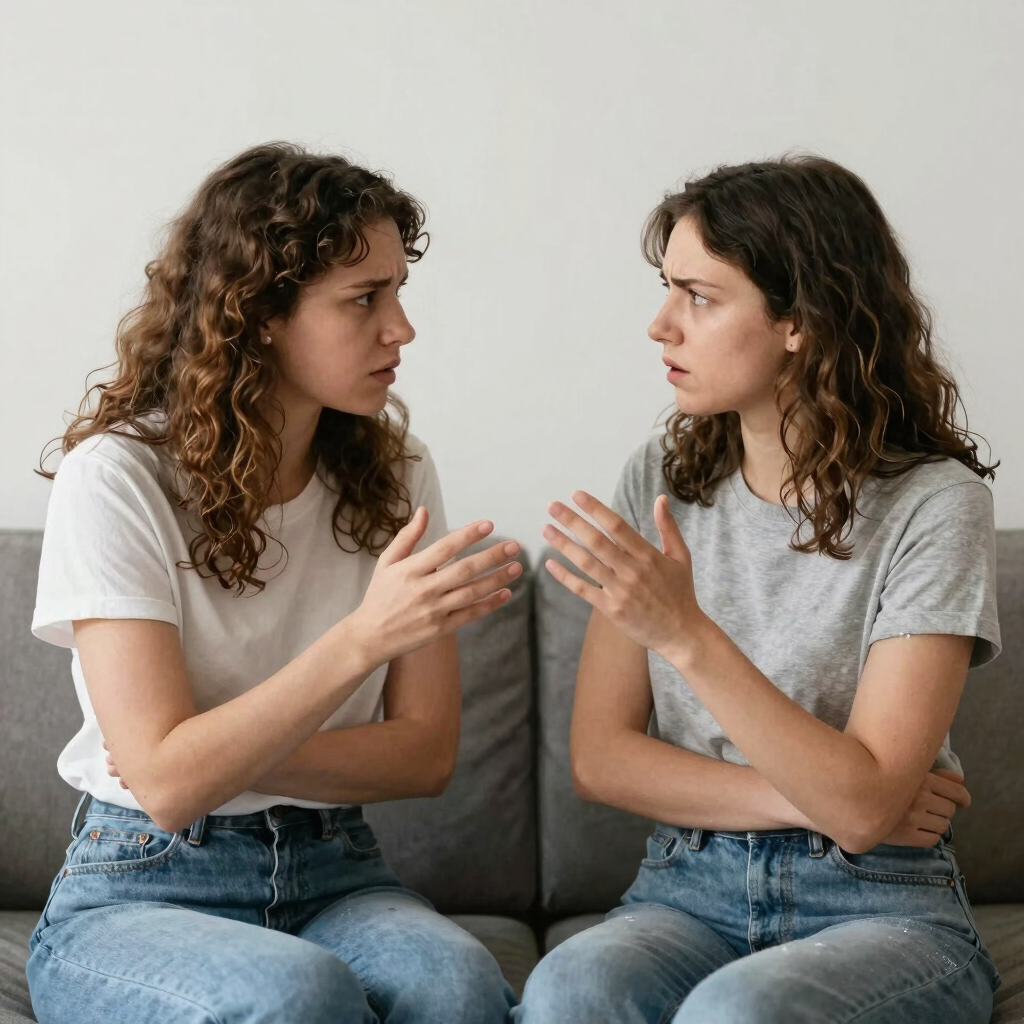 A calm, tidy counselling room with soft natural light and a comfortable chair.