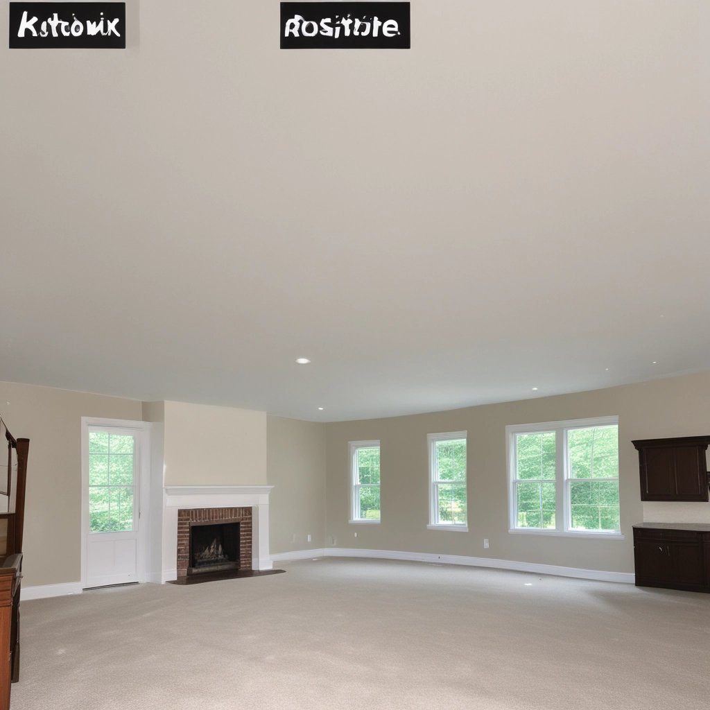 a living room with a fireplace and a fireplace smooth ceiling in Wellesley MA
