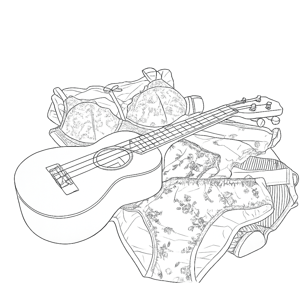 Ukulele and underwaer