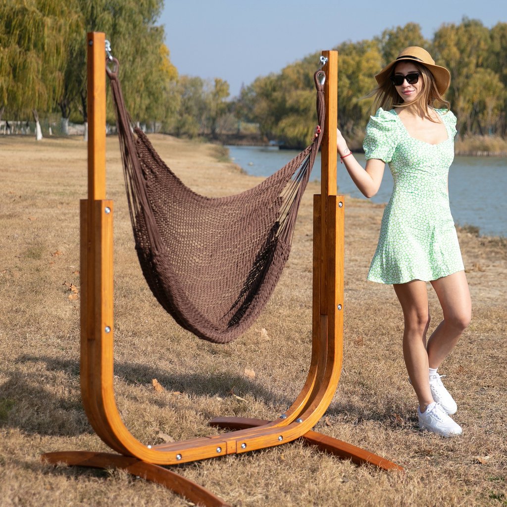 Saniwerke jumbo haven lounger hammock chair set