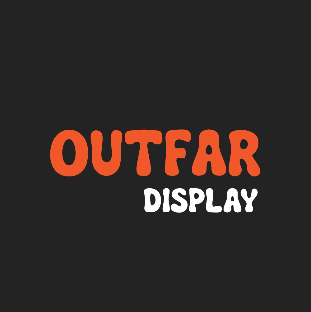 Outfar title card learn more about this typeface by Lobotype.