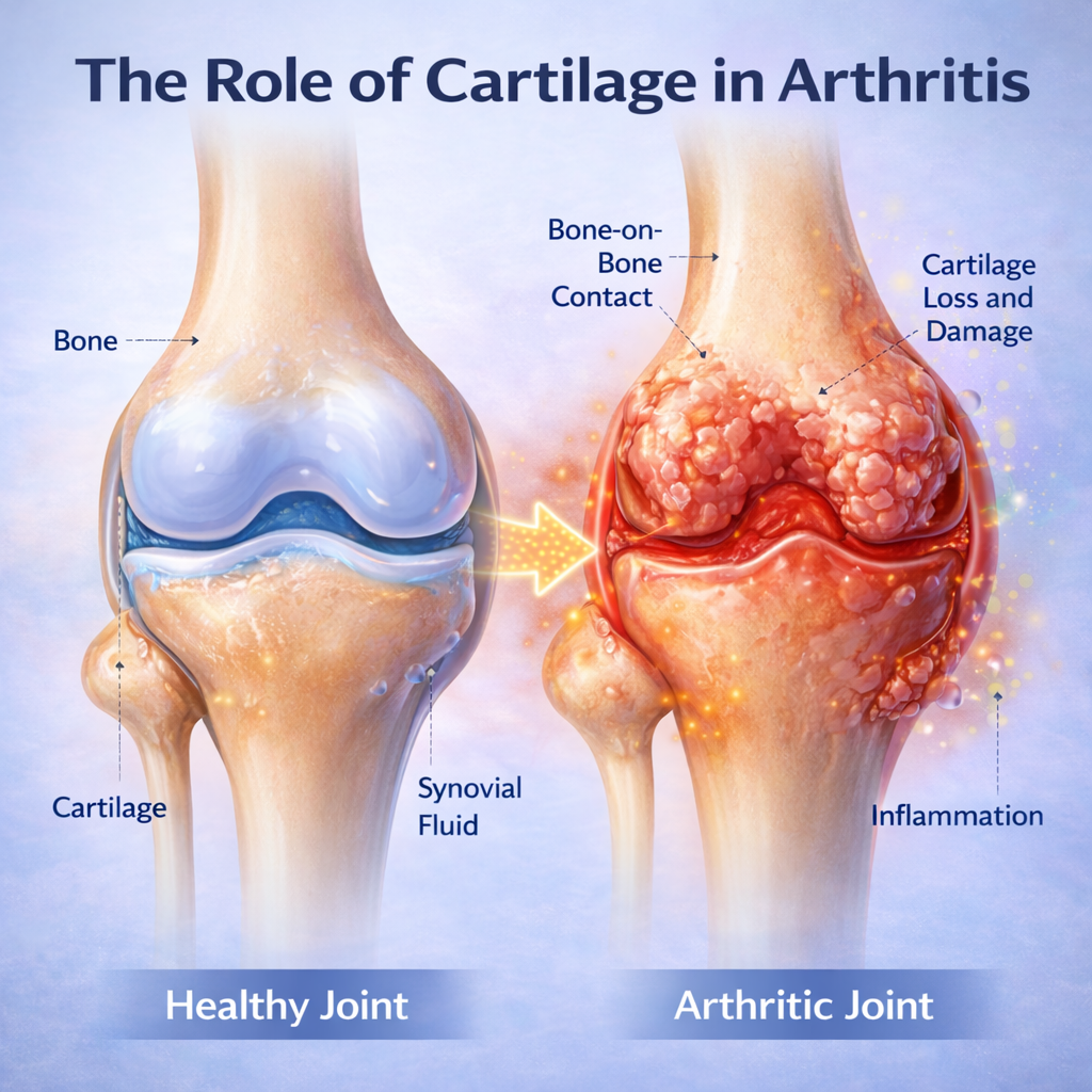 Role of Cartilage - RoseRise-C by Spiritual Biosciences LLP