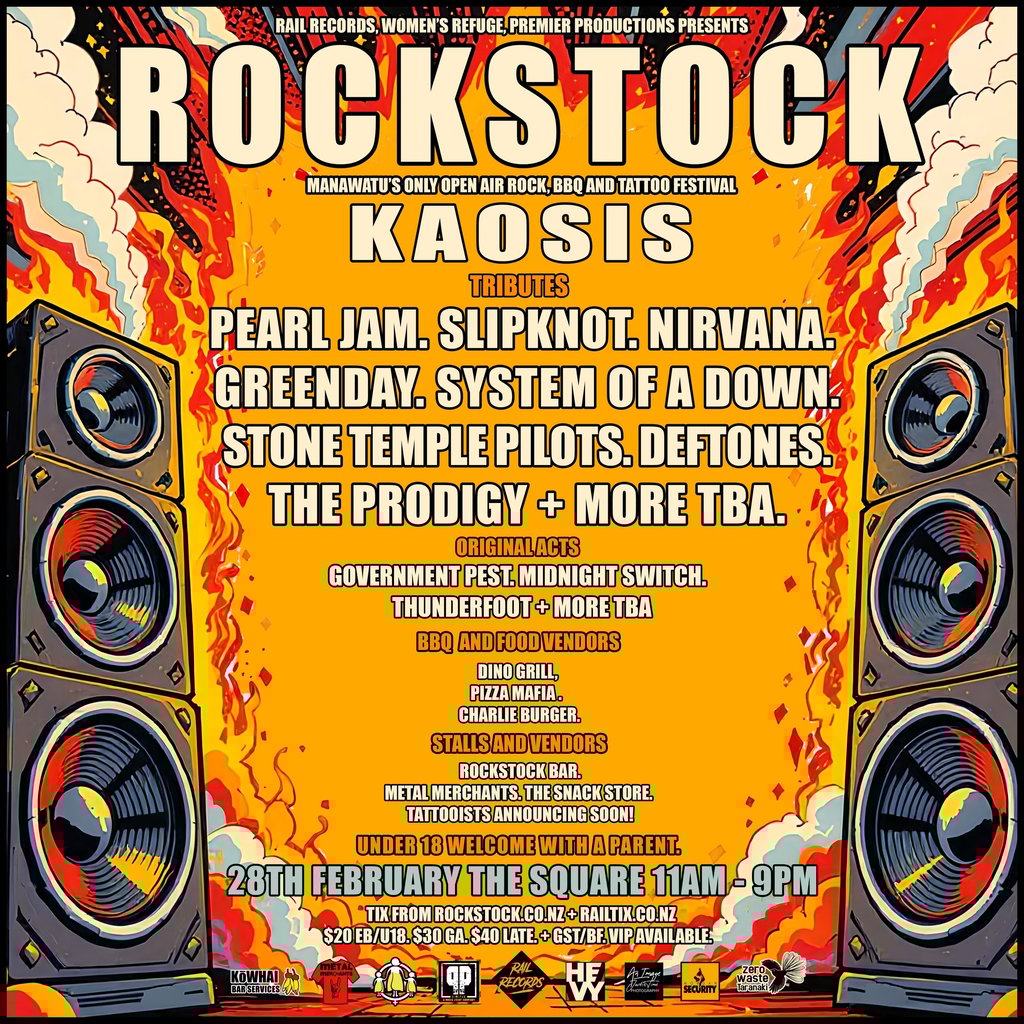 Rockstock Manawatu Tickets