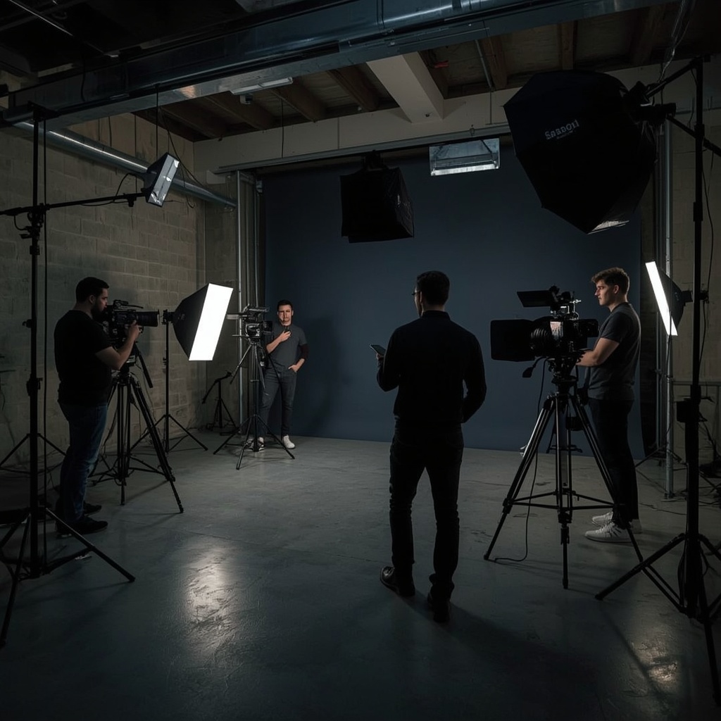 Like Studios produtora audiovisual em Braga com estúdio moderno e produção criativa profissional