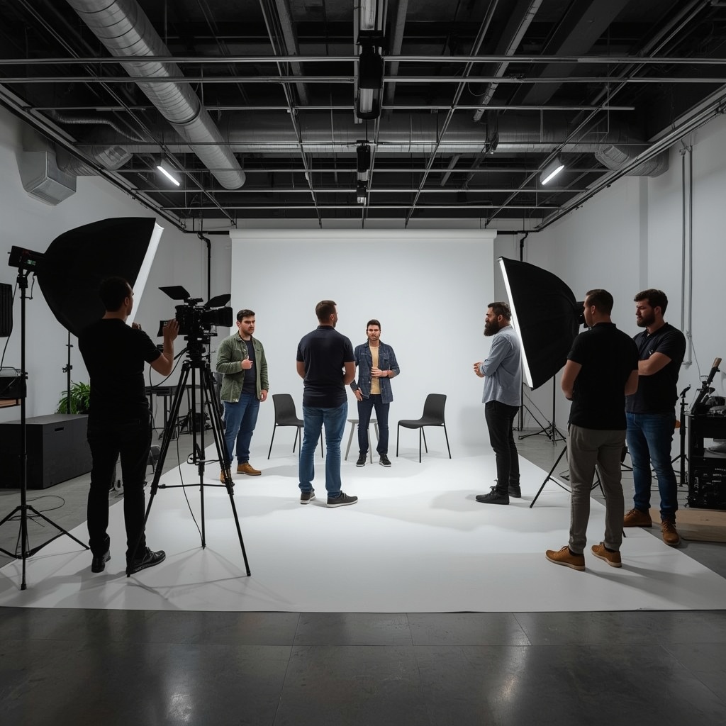 Produtora audiovisual em Braga com equipa especializada em gravação e criação de conteúdos visuais