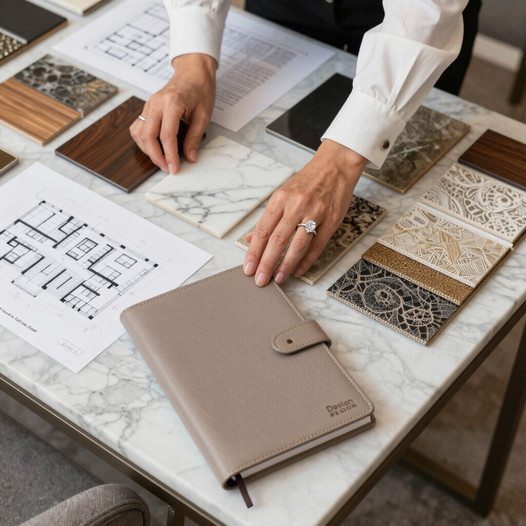 a person making a puzzle