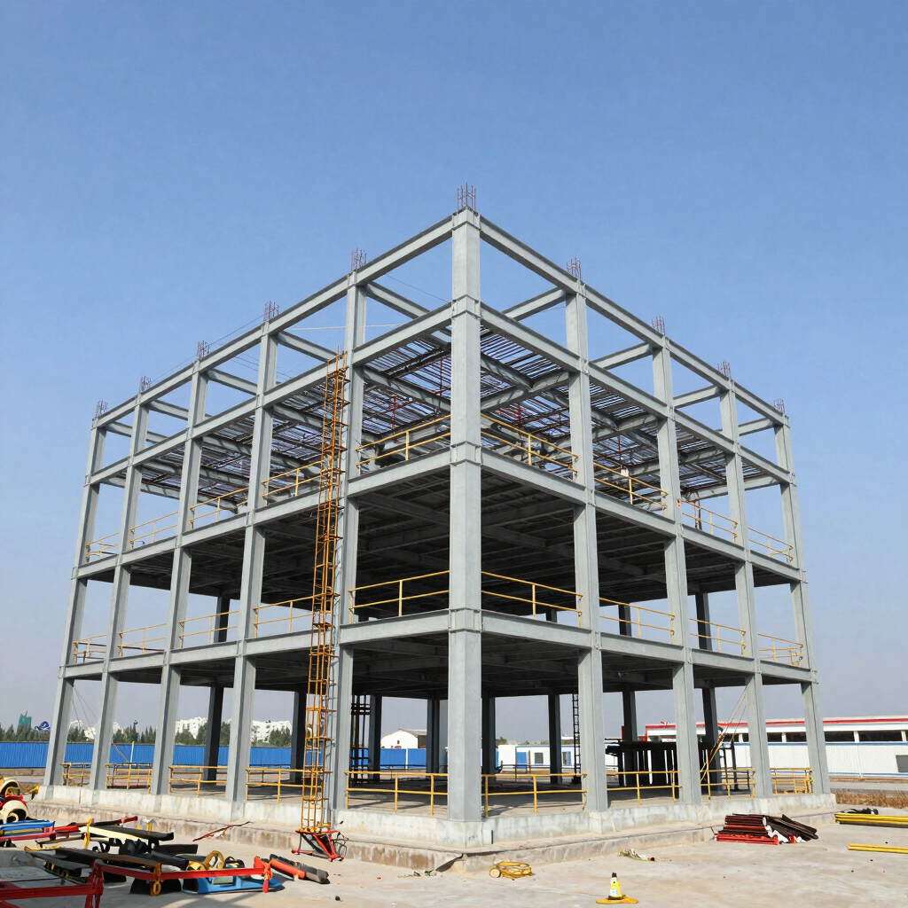 worm's-eye view photography of concrete building