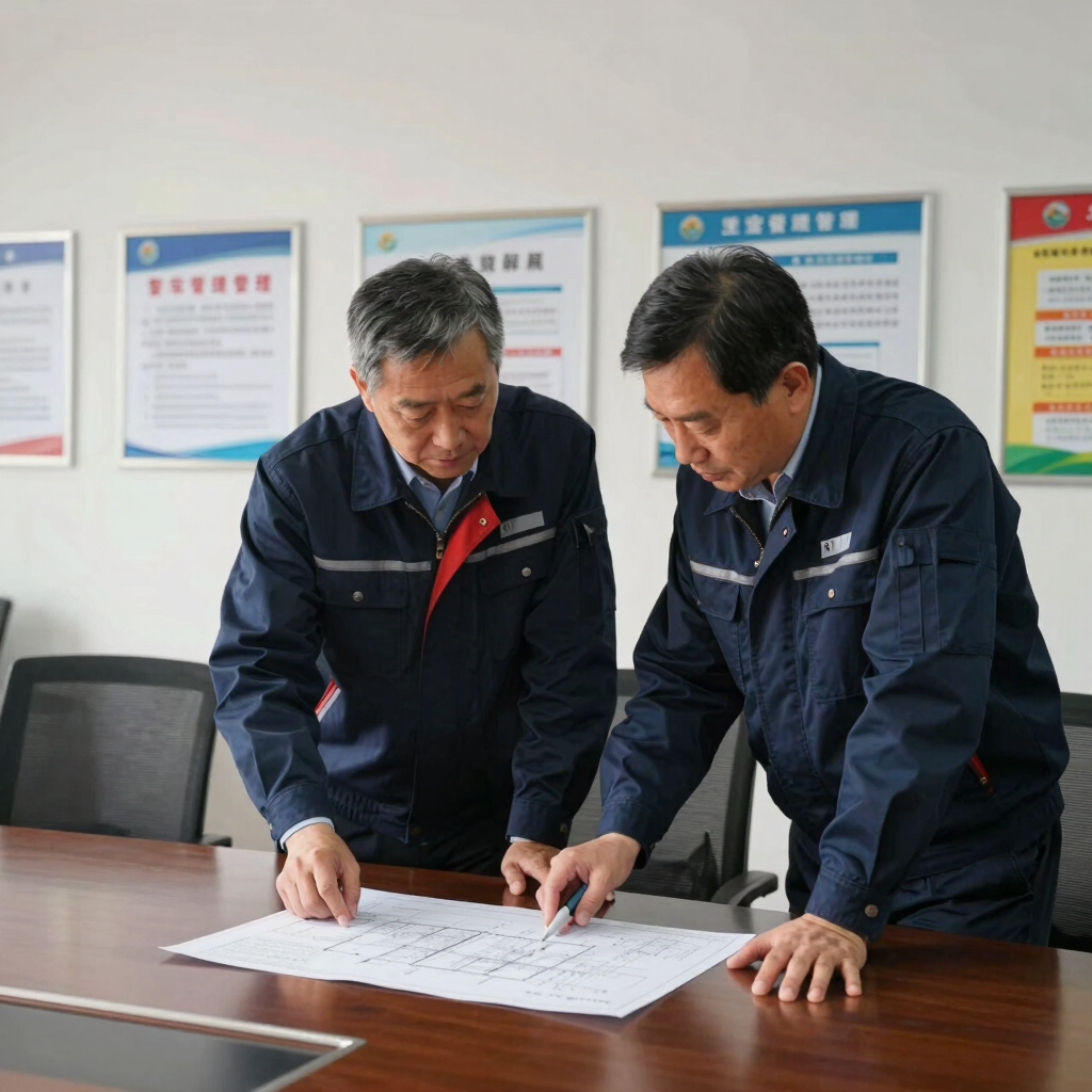 ORGL engineering team performing technical design and drawing analysis for custom OEM filter solutio
