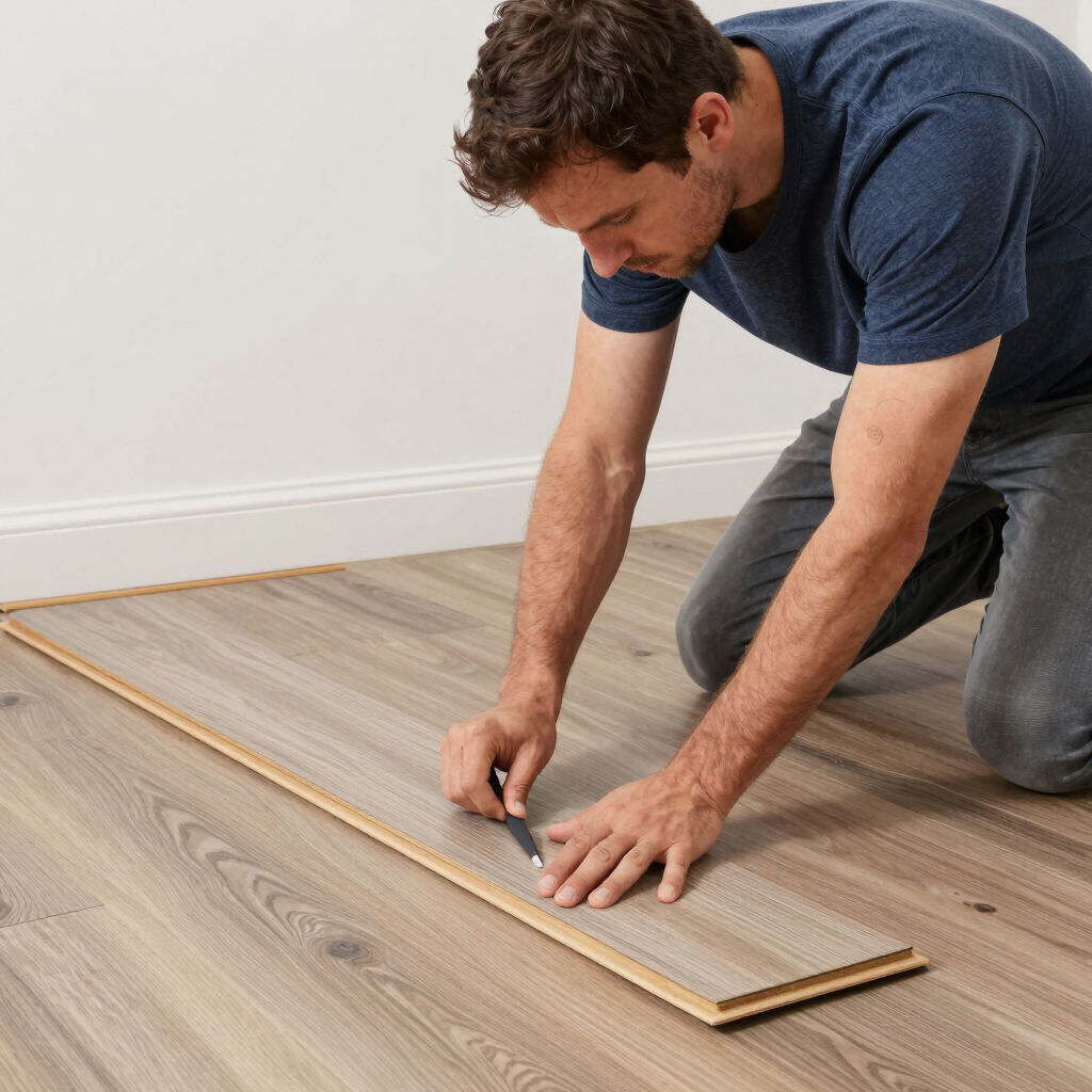person in black pants and white and black nike sneakers standing on brown wooden floor