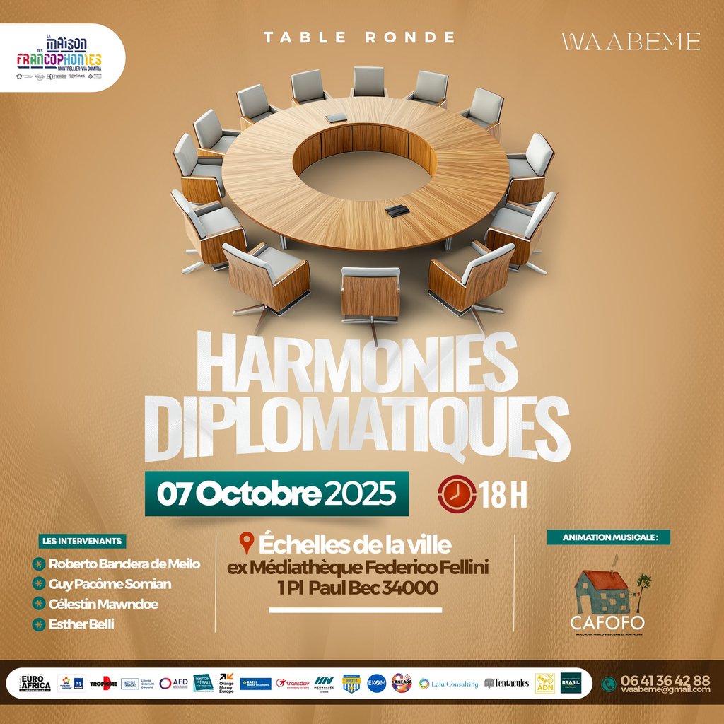 Affiche d'Harmonies Diplomatiques