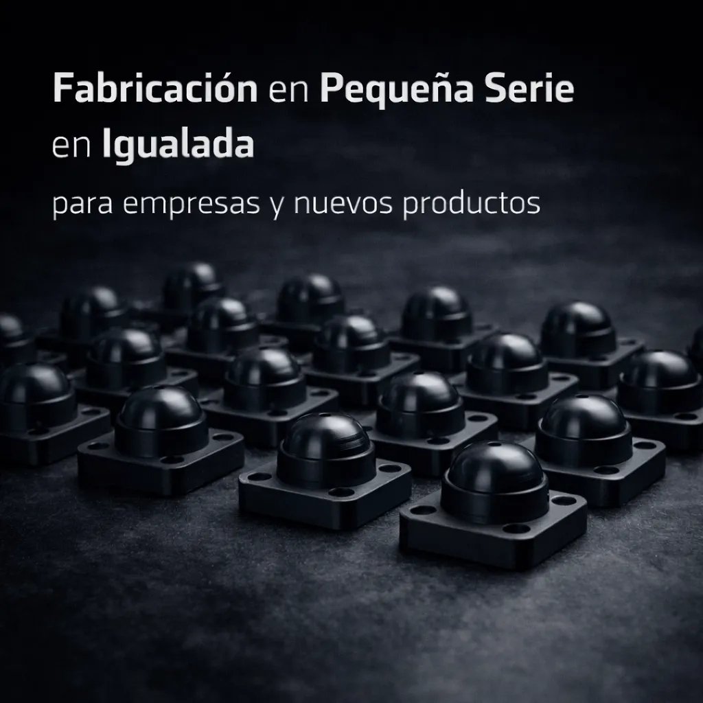 piezas fabricadas en serie