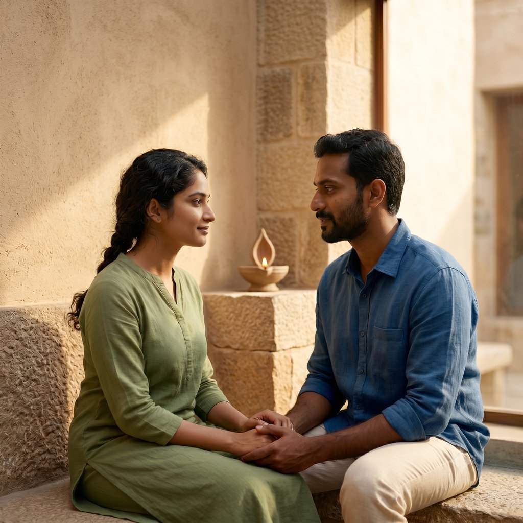 Co-facilitated couples therapy and relationship coaching session by husband-and-wife team at Turtle 