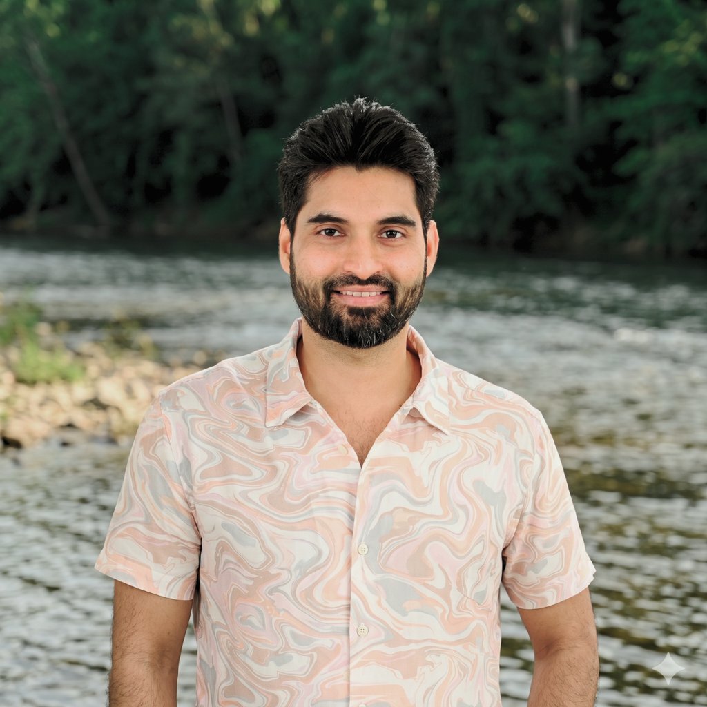 Rohan Fernandes, relationship and intimacy coach at Turtle Balance, smiling in the nature.