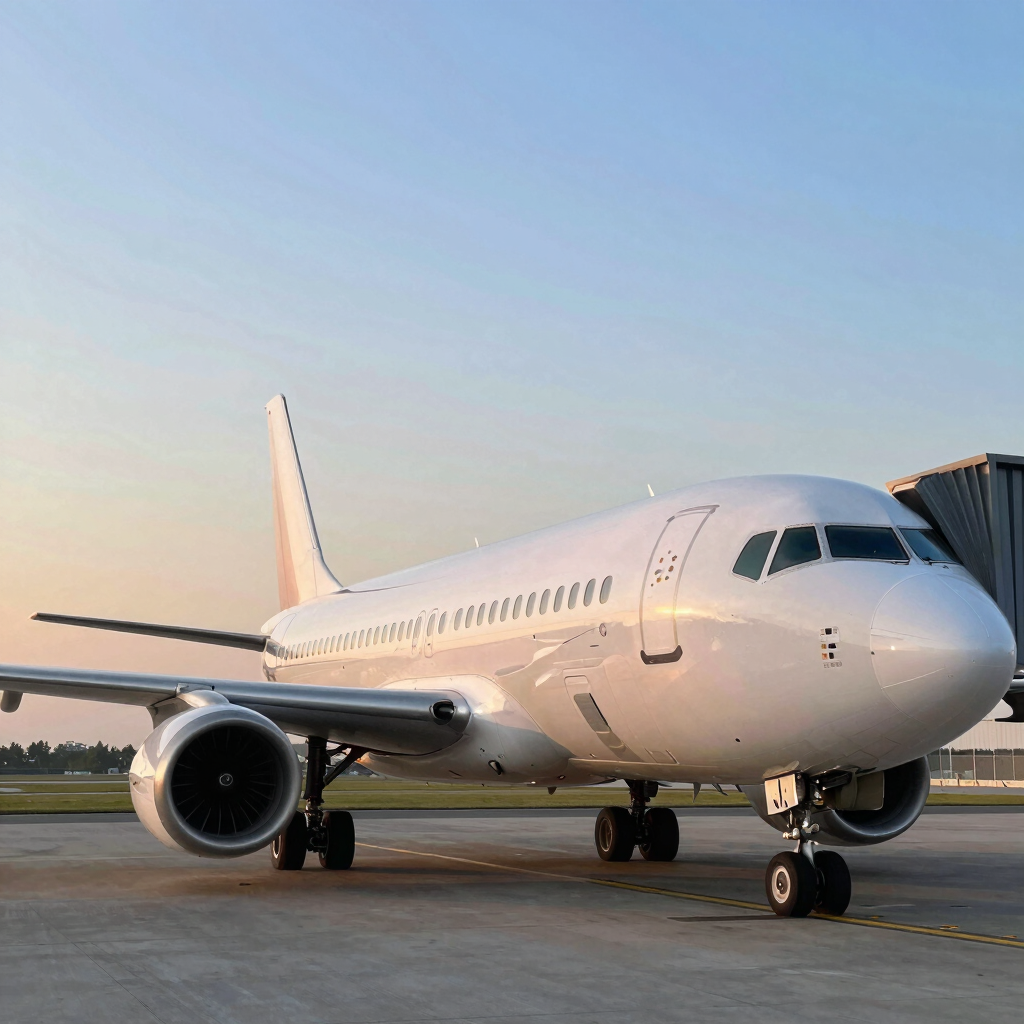 Un avión en el Aeropuerto (AICM) de la Ciudad de México | Transporte Ejecutivo en Ciudad de México