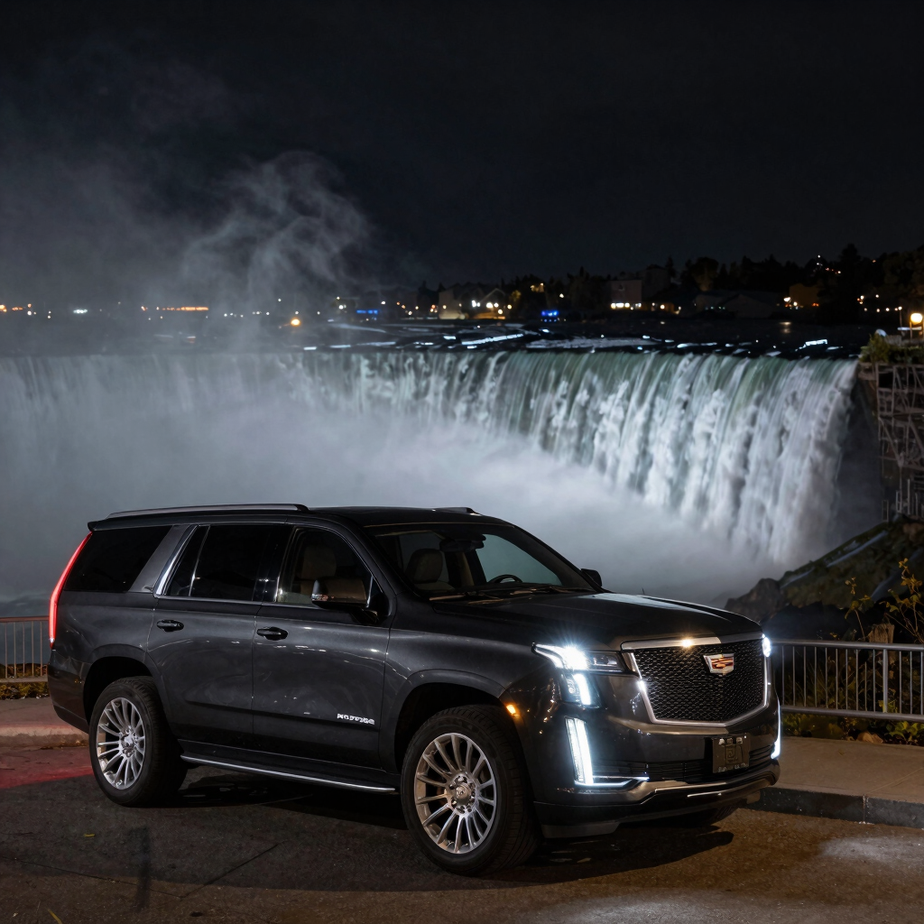 luxury cadillac escalade SUV VIREMONT CHAUFFUER Toronto