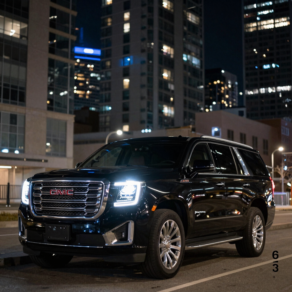 Luxury gmc yukon Denali SUV VIREMONT CHAUFFUER  Toronto