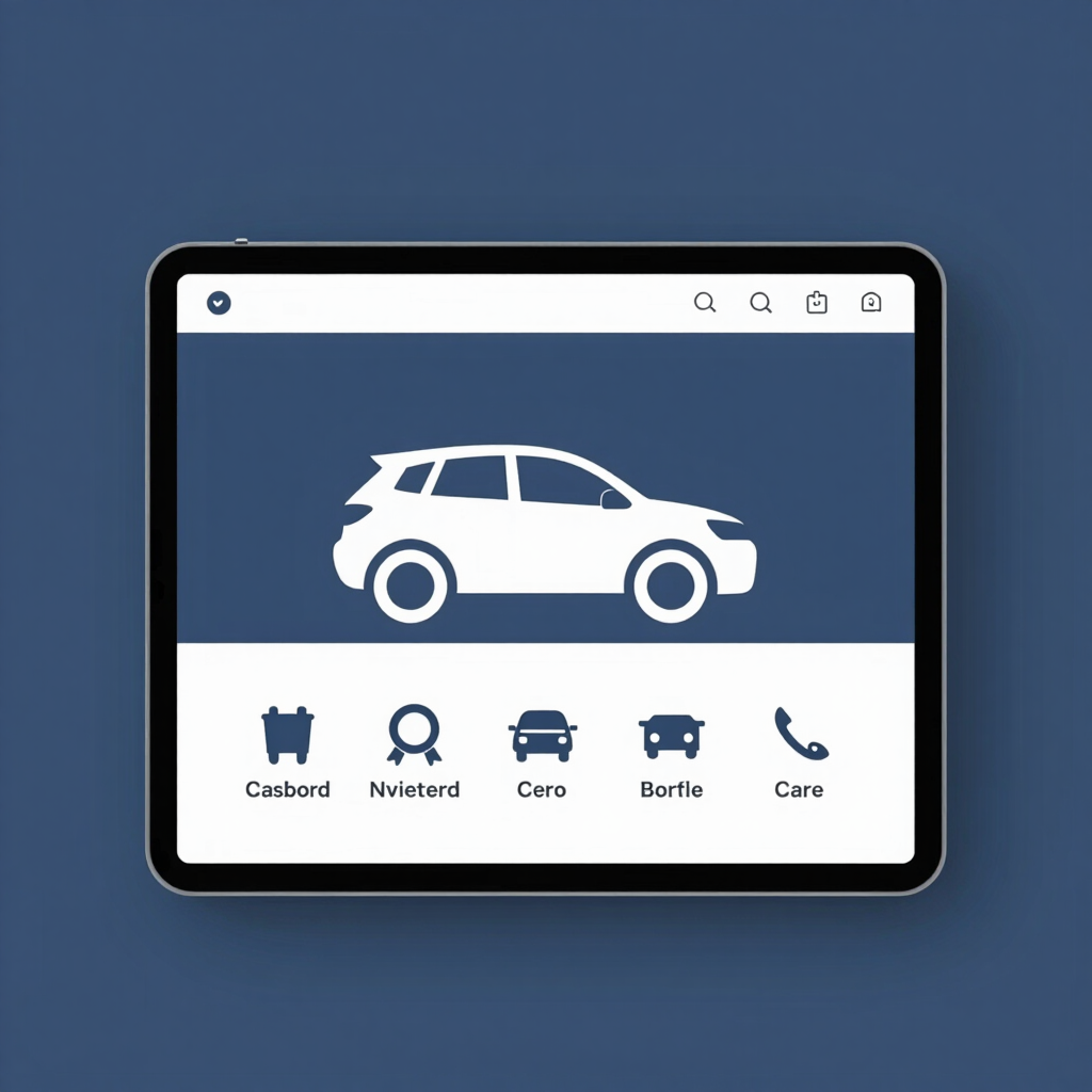 Browser window displaying a popular used car listing website.