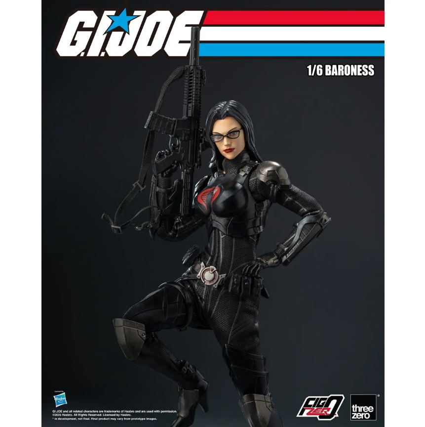 G.I. Joe Baroness FigZero 1:6 Scale Action Figure