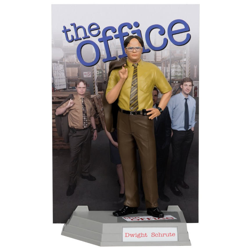 Movie Maniacs NBC Universal Wave 4 The Office Dwight Schrute 6-Inch Scale Posed Figure