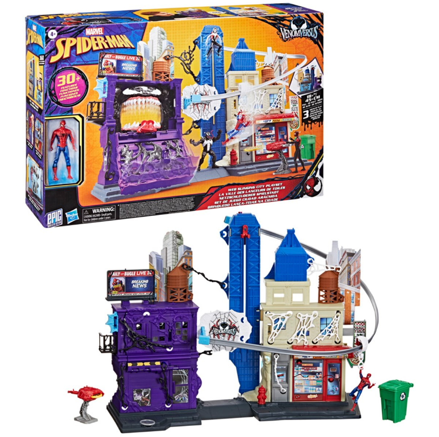 Spider-Man VenomVersus Web Slinging City Playset
