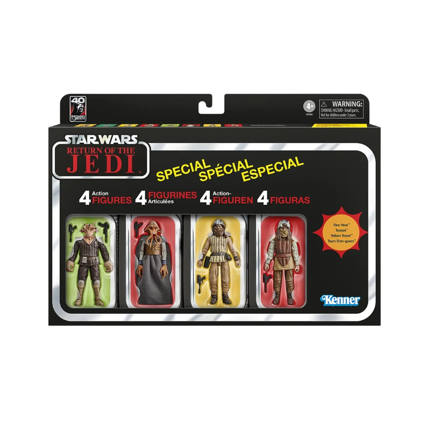 Star Wars The Vintage Collection Jabba's Court Denizens 3 3/4-Inch Action Figures 4-Pack