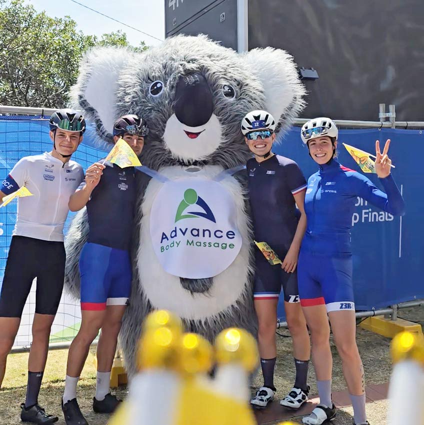 Spanish Triathlon Team at Wollongong 2025 world championship