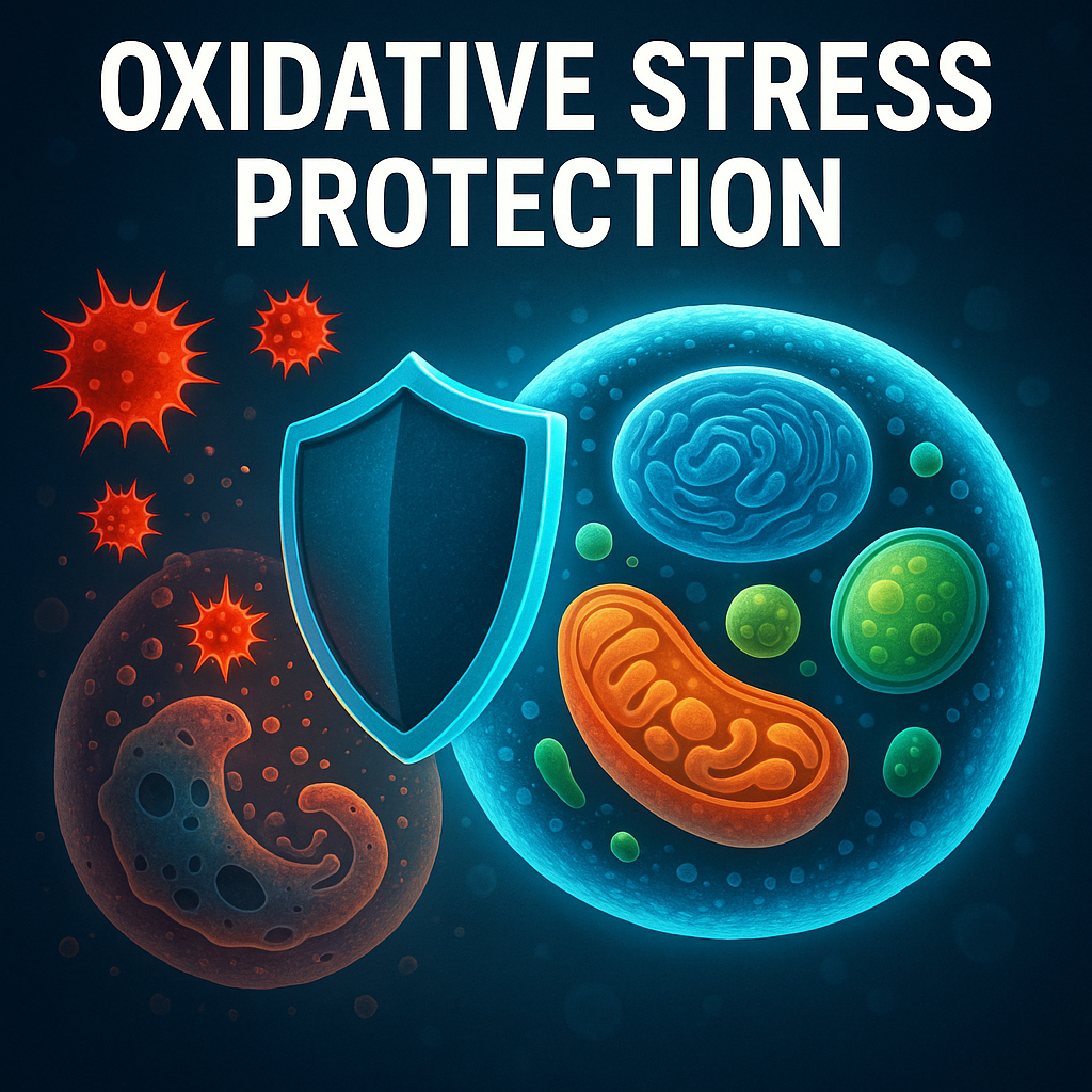 Oxidative stress protection for your cells and health!