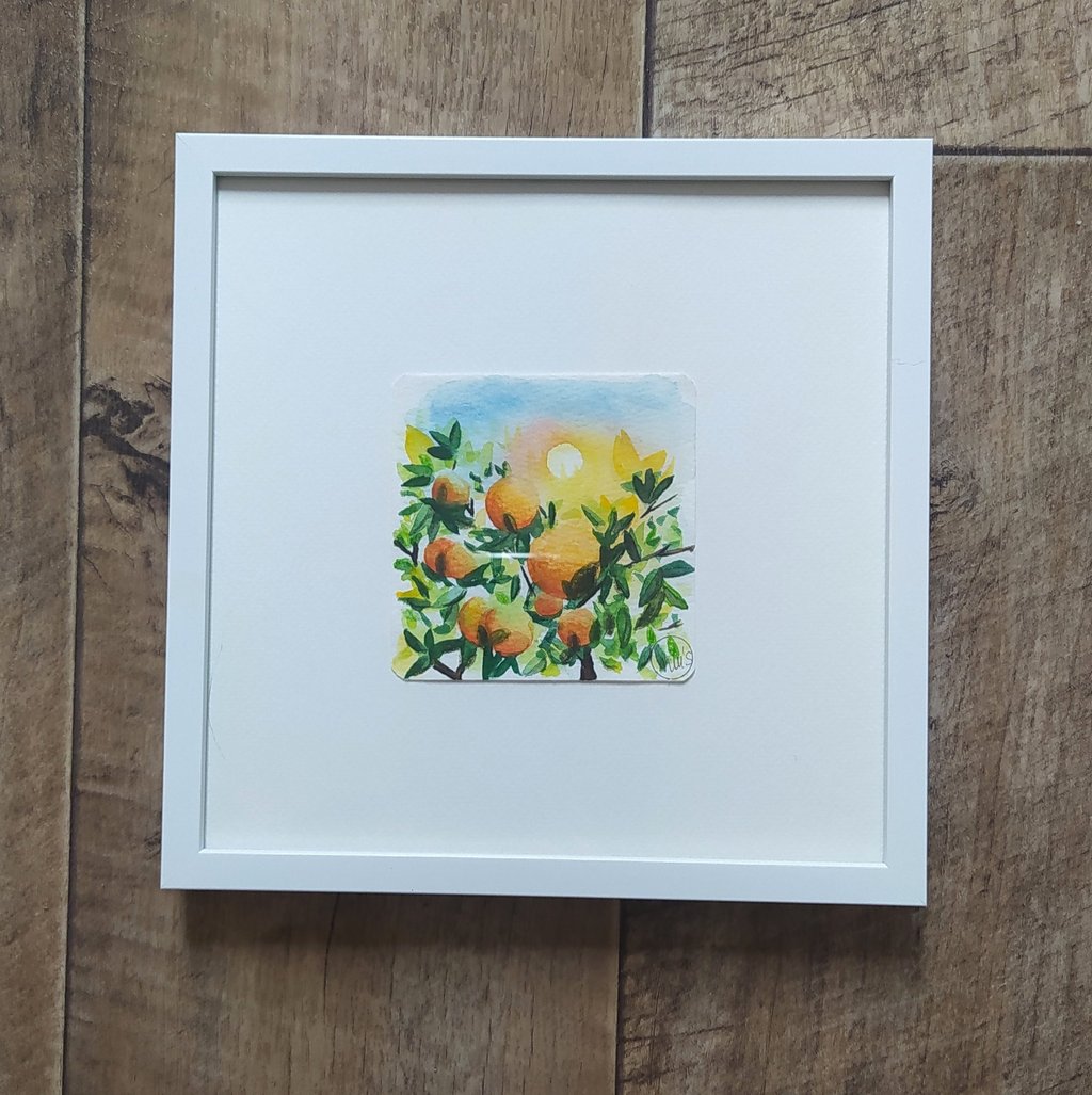 aquarelle déco cadeau 100 day project