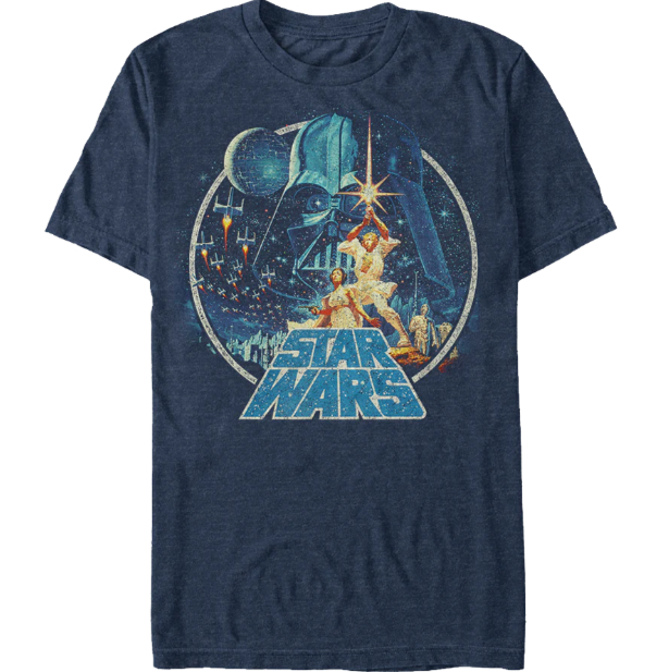 Star Wars A New Hope Poster Art T-Shirt