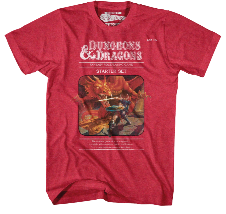 Red Starter Set Dungeons & Dragons T-Shirt