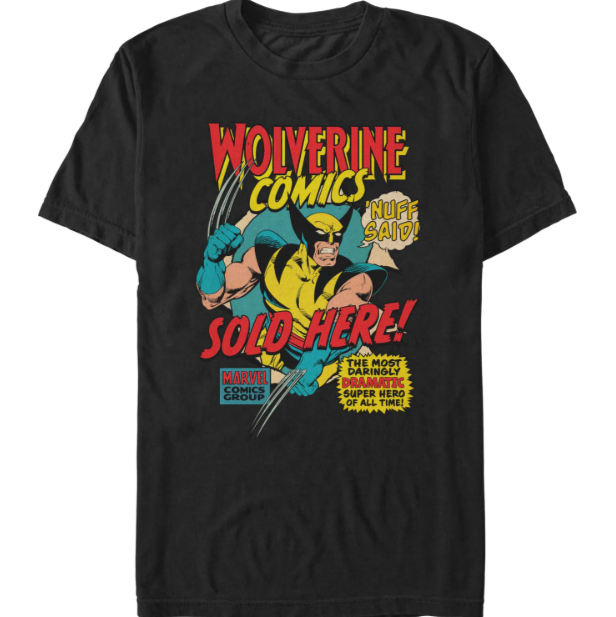 Wolverine 'Nuff Said Marvel Comics T-Shirt