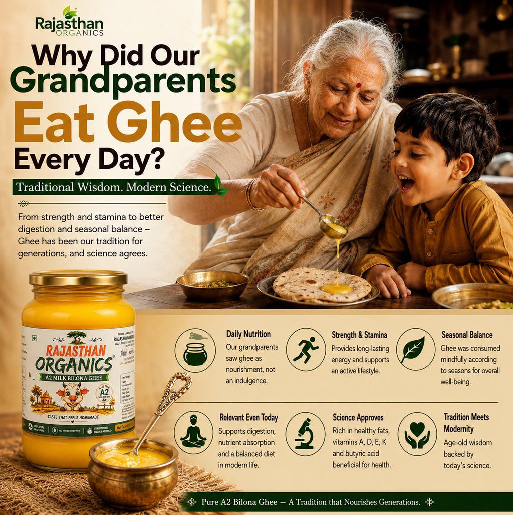 Why did our grandparents eat ghee