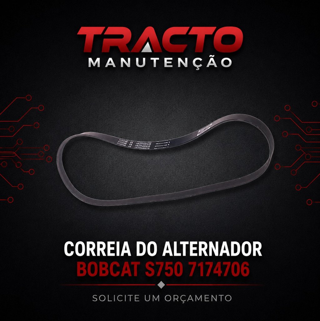 7174706 - Correia do Alternador Bobcat S750