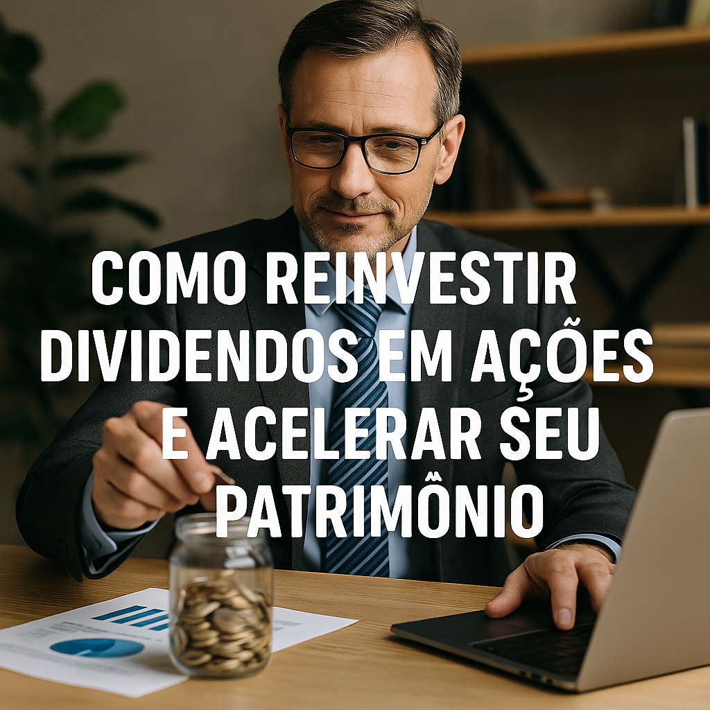 Como Reinvestir Dividendos em Ações e Acelerar Seu Patrimônio