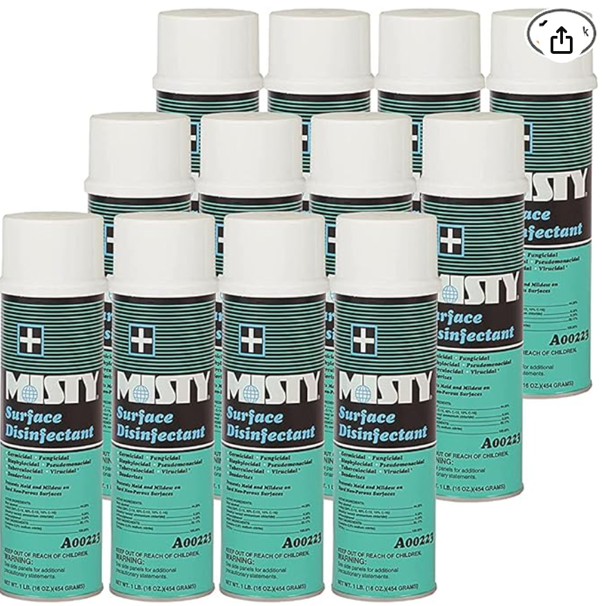 MISTY Surface Disinfectant Spray