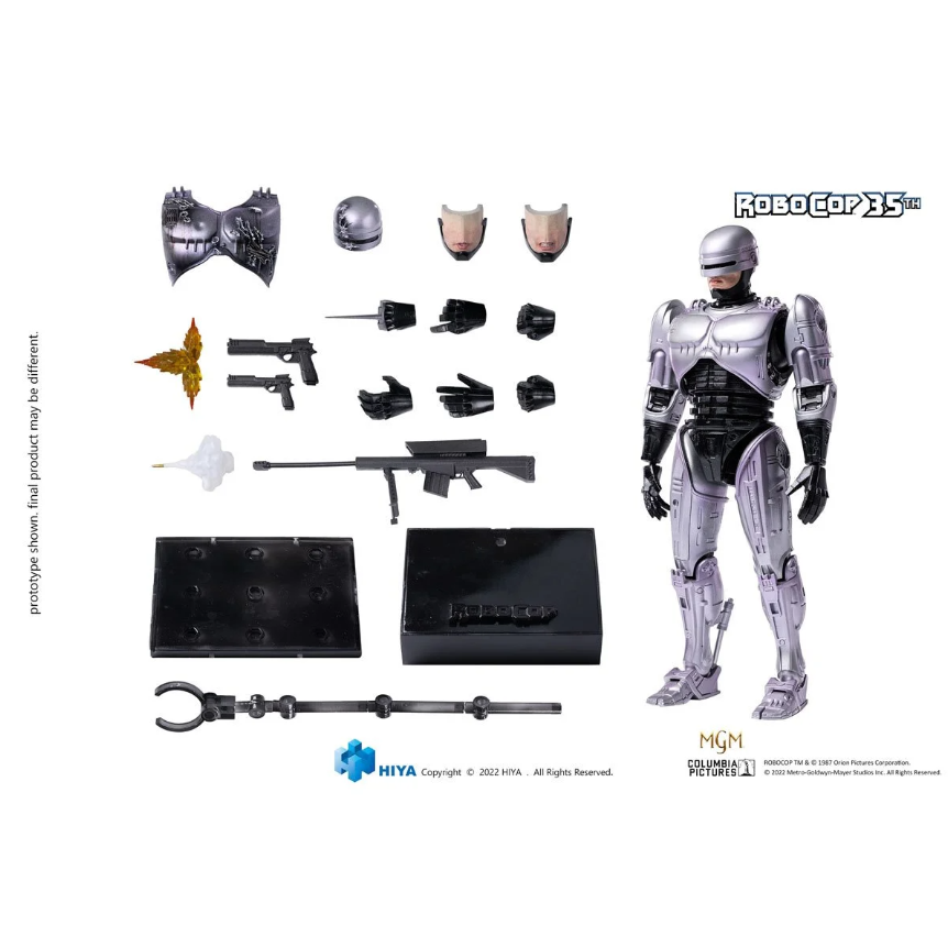 RoboCop 35th Anniversary Exquisite Super 6 1/2-Inch Action Figure - Previews Exclusive