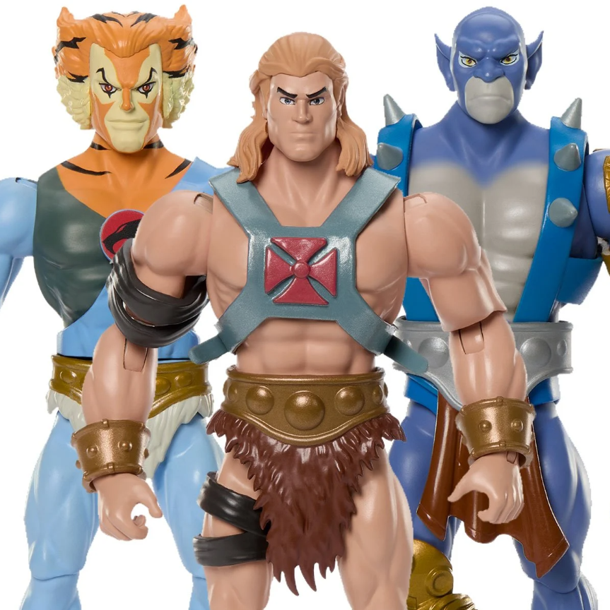 Masters of the Universe x ThunderCats Wave 2 Action Figure Case of 4