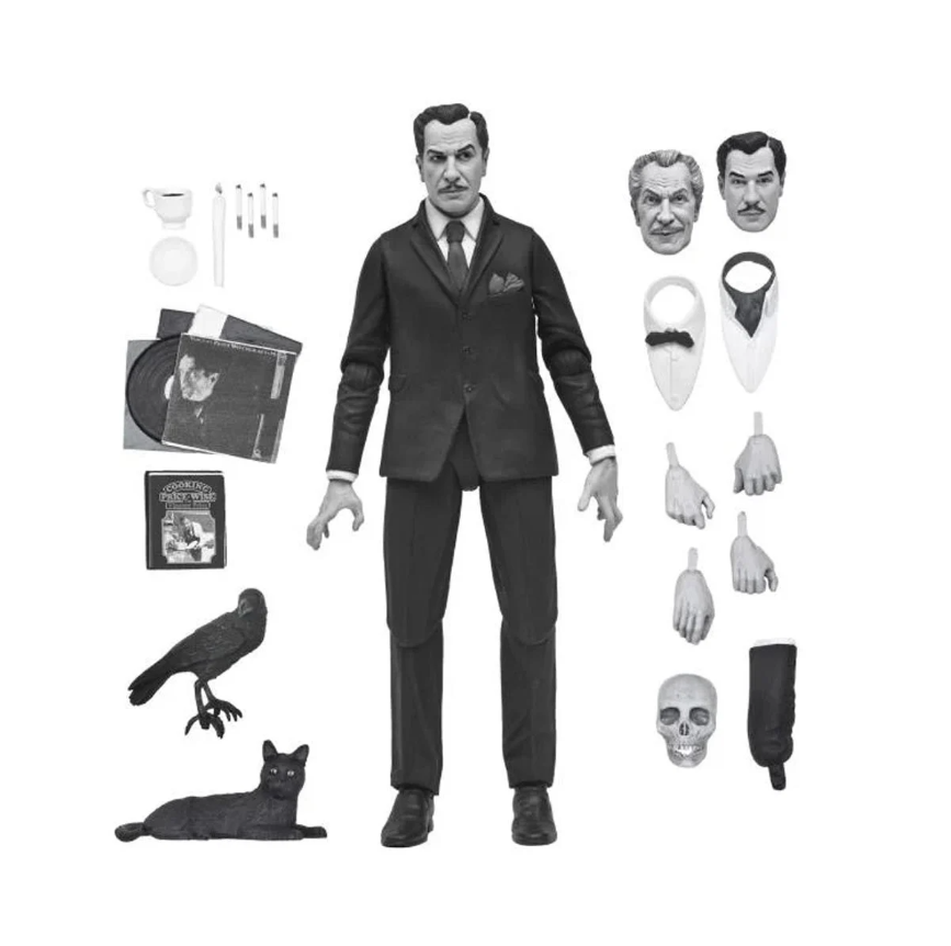 Ult. Vincent Price Black & White 7-Inch Scale Action Figure