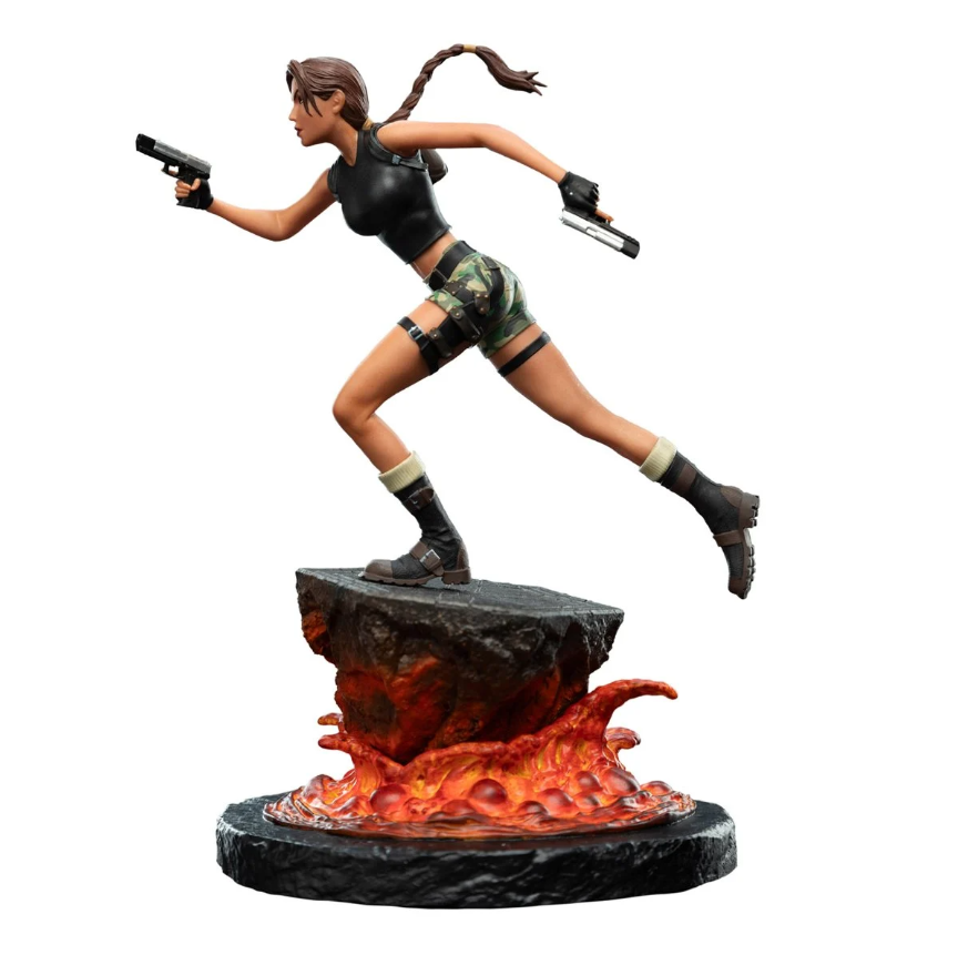 Tomb Raider Lara Croft: The Sanctuary of Flame Miniature Statue