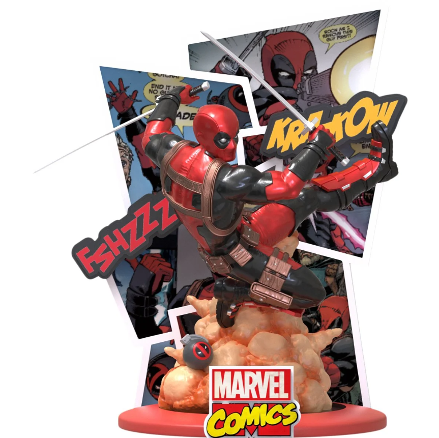 Marvel Comics Deadpool DS-150SP Metallic Version D-Stage Statue