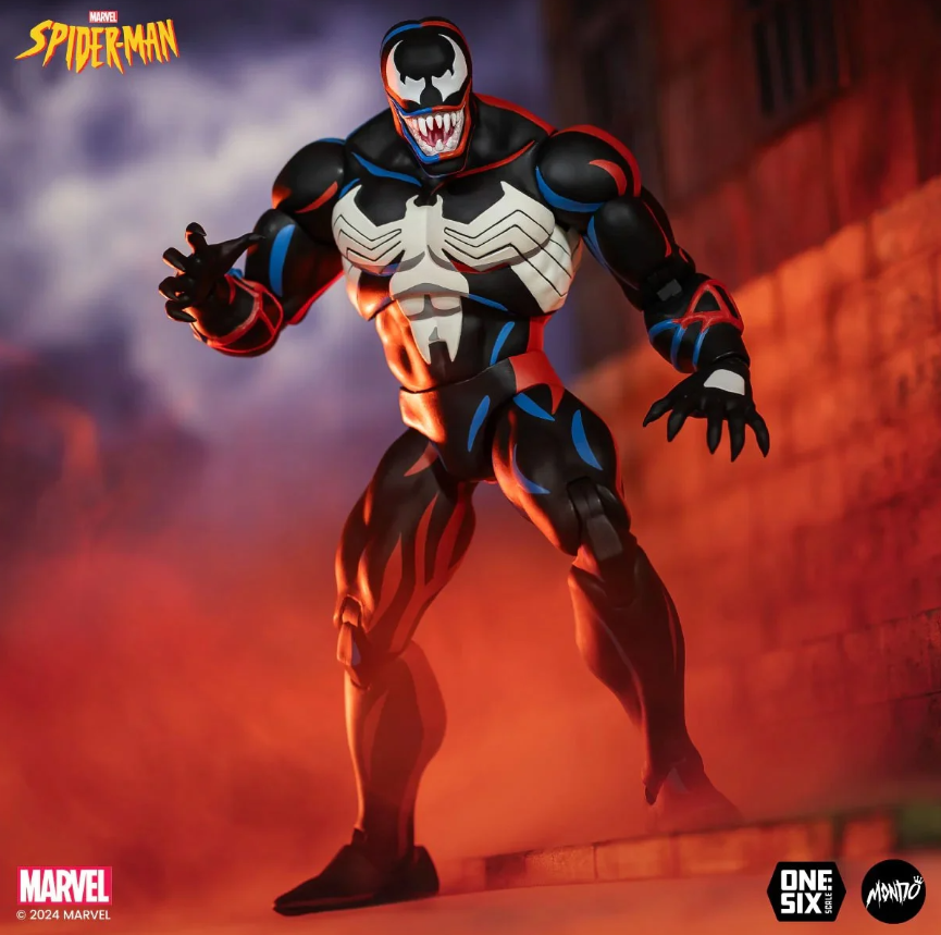 Spider-Man: The Animated Series Venom 1:6 Scale Action Figure