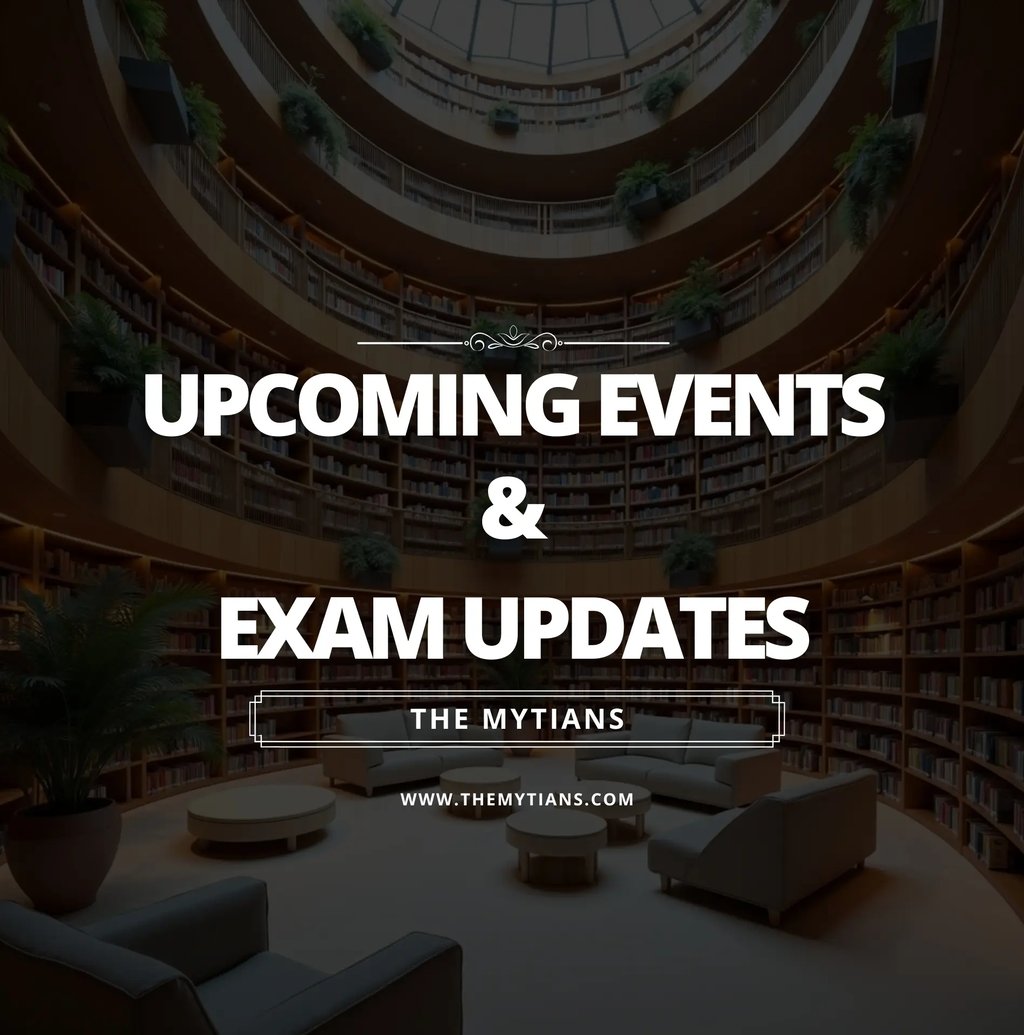 Get the latest exam updates, upcoming events, educational insights, exam tips, and study resources delivered to your inbox. 