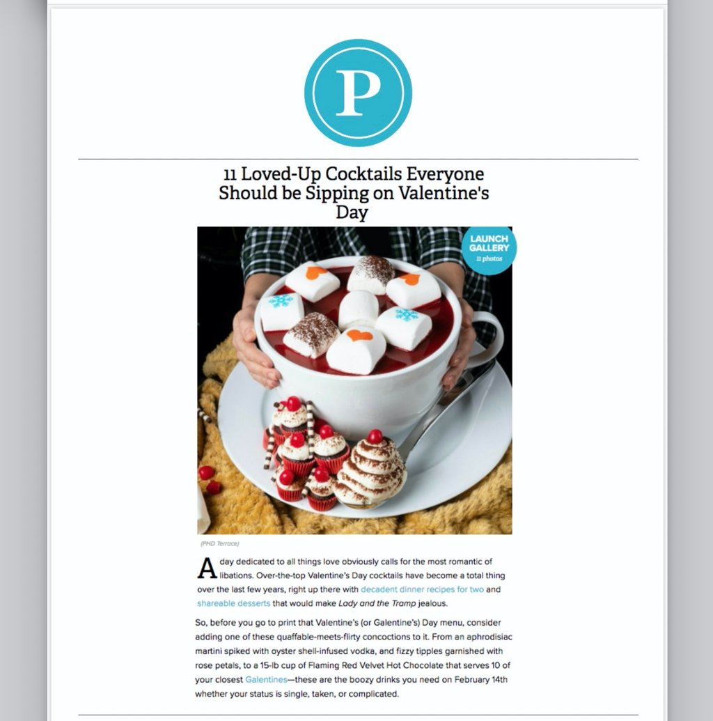 a beautiful 15 lb red velvet hot chocolate brûlée tableside served at a nyc rooftop