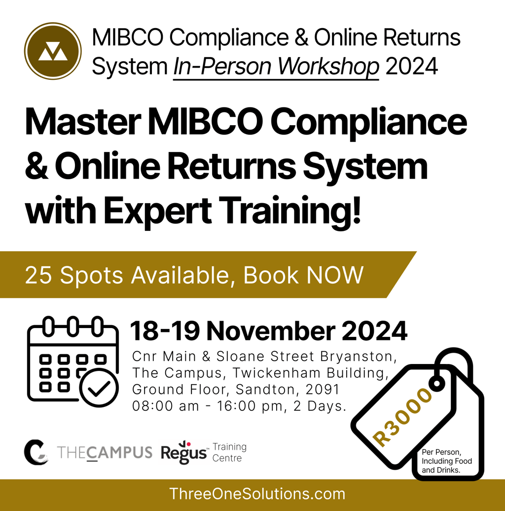 In-Person MIBCO Compliance Workshop