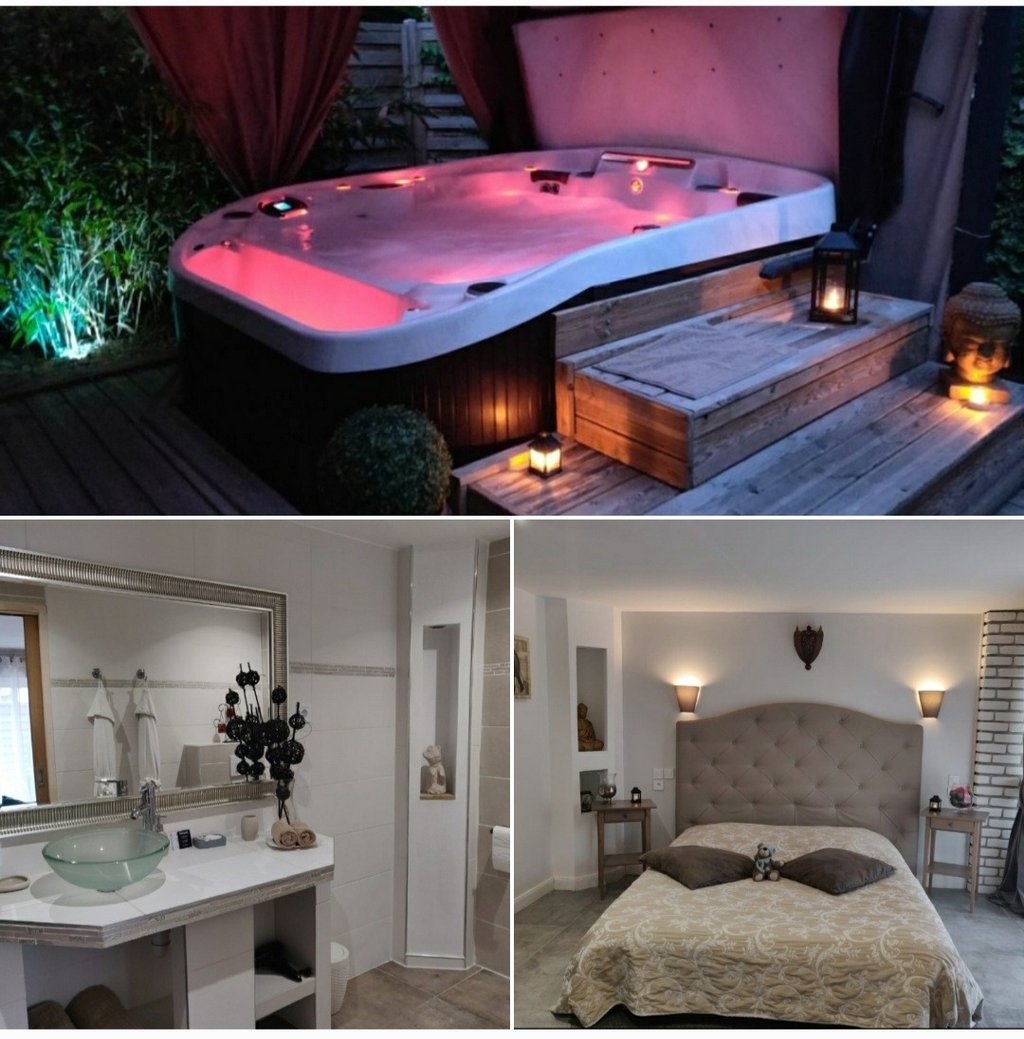 Gîte de luxe avec spa et sauna à Strasbourg - Hôtes et Demeures + 3 vues