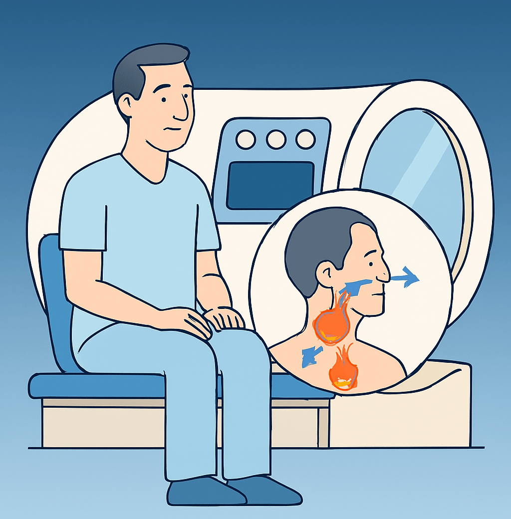 Mas eficacia oncológica con oxigenoterapia